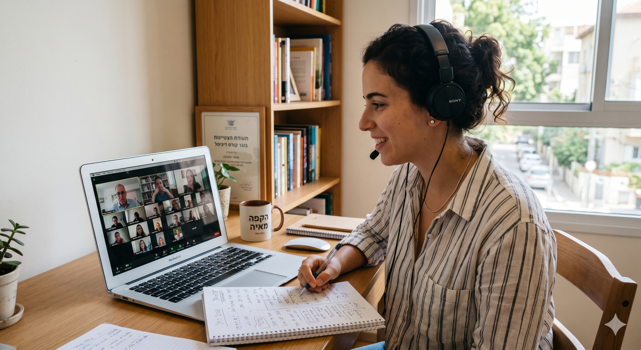 לימודי תעודה בזום – המדריך המלא לבחירת קורס אונליין שמוביל להכנסה
